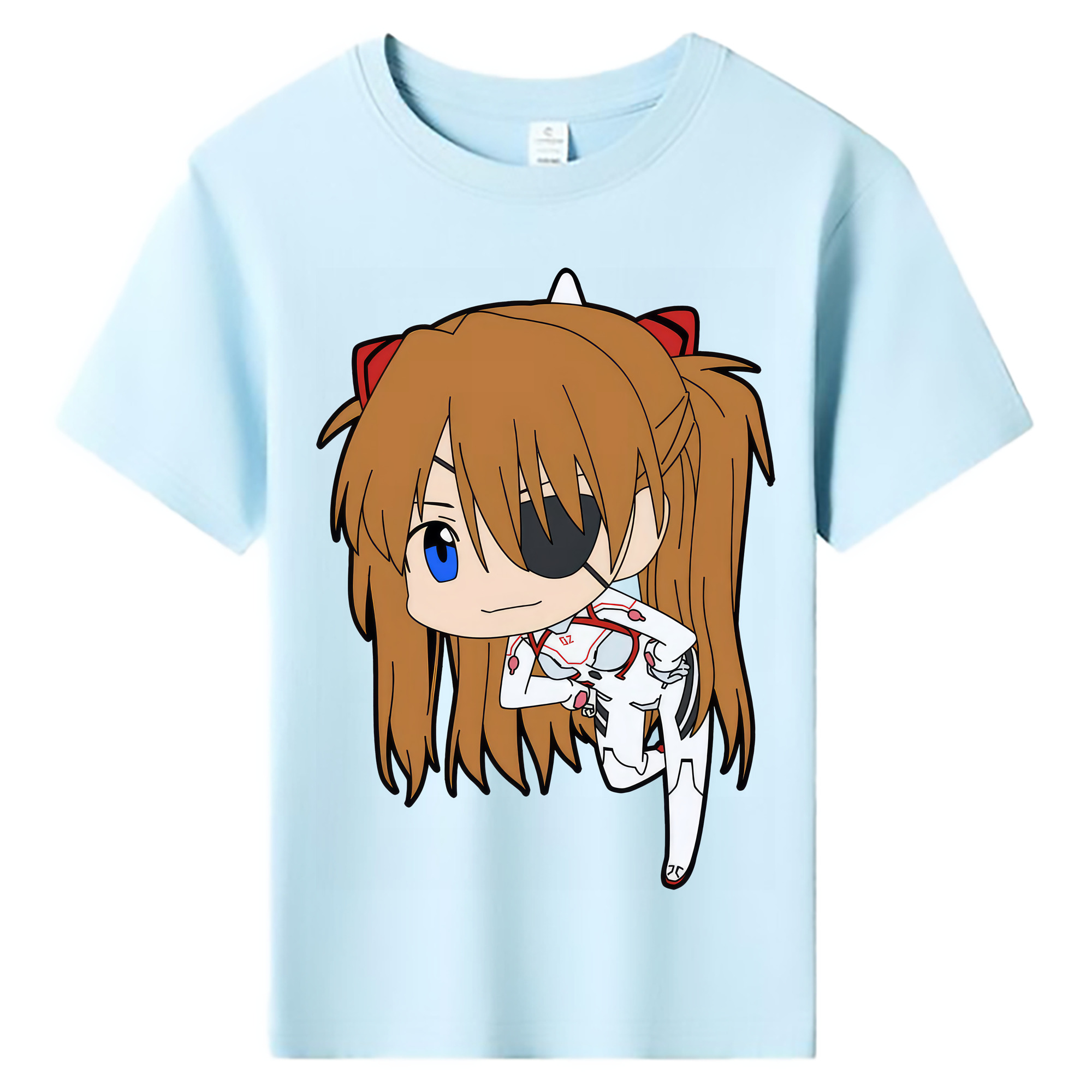 （画像用） EVA 新世紀エヴァンゲリオン 綿100％キッズTシャツ（フロントプリント）